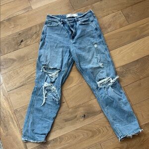 Hollister Distressed Blue Jeans, size 27